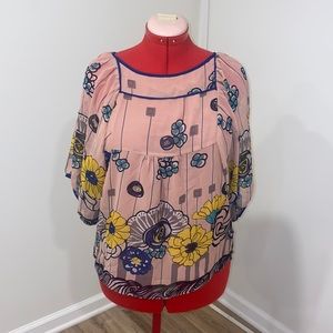 Worn Once! Forever 21 floral blouse